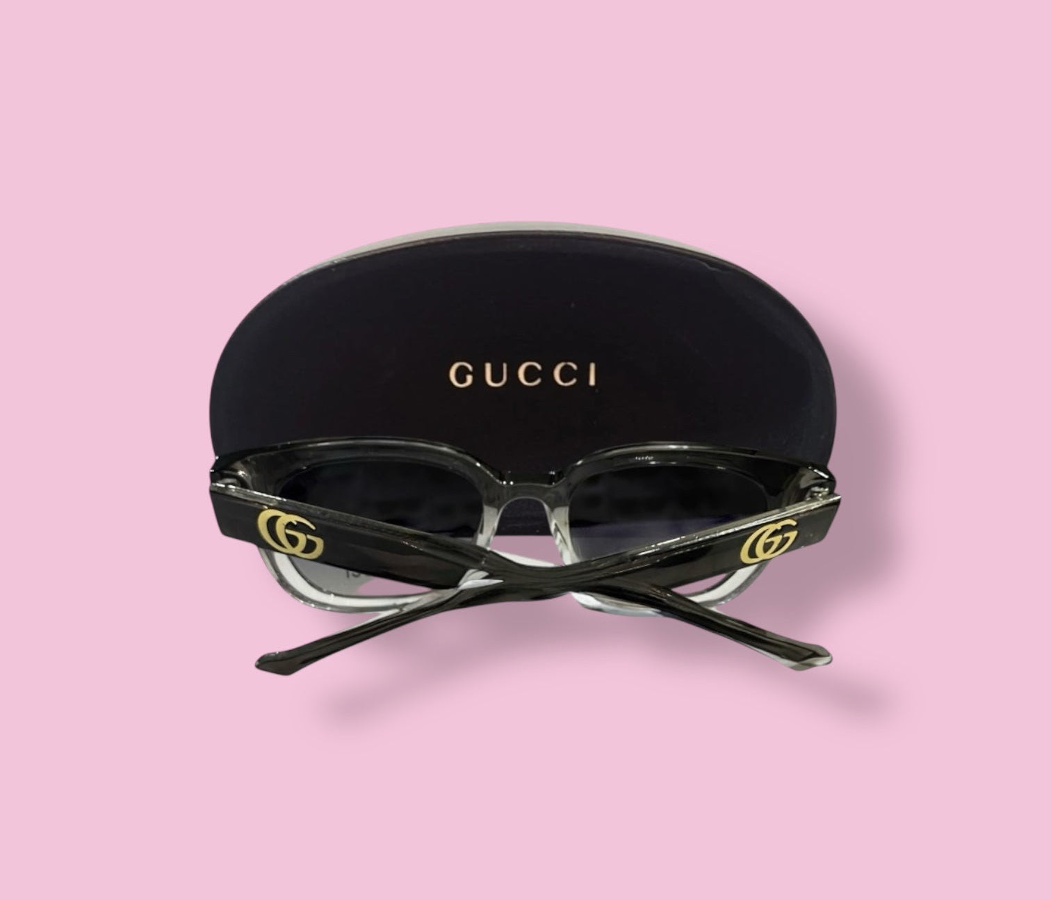 Gucci Italy - Polarized Black Sunglasses Women - Black