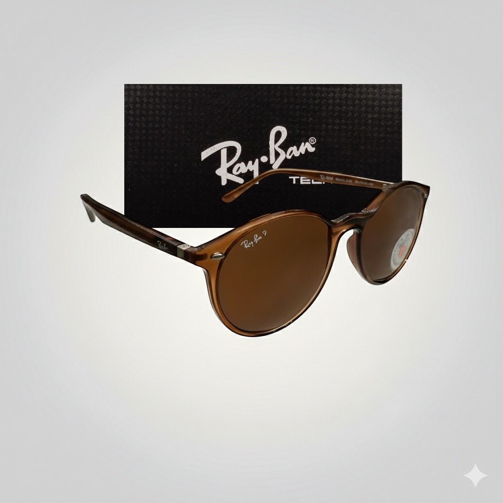 RayBan Polarized Brown Sunglasses Men - Brown