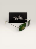 RayBan RB 3746 Premium Arista Silver Sunglasses Men - Green