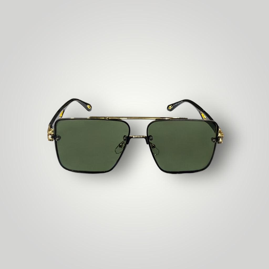 Beenai Original 3005 Golden Sunglasses Men - Green