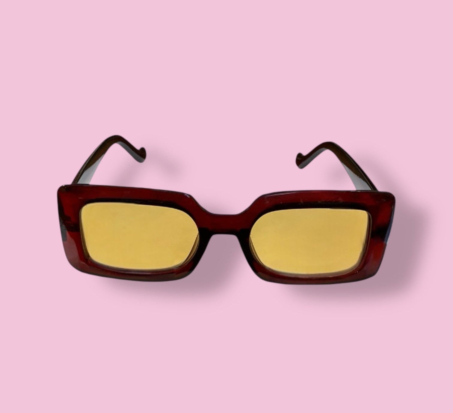 Beenai Original 3003 Red Sunglasses Women - Yellow